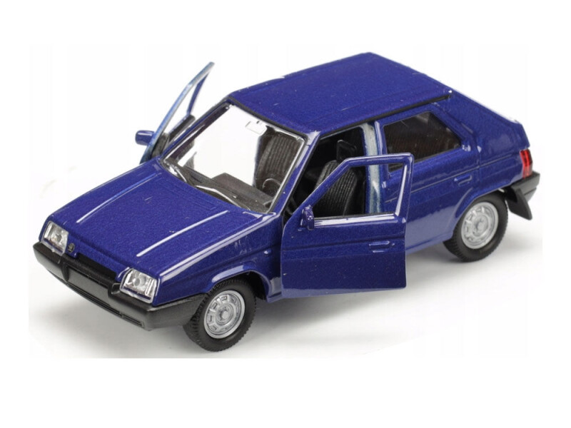 Welly Škoda Favorit 1:34 modrý